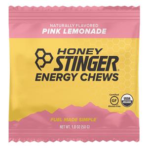 Honey Stinger Energy Chews Organic Pink Lemonade 1.08oz Bag 12/Bx