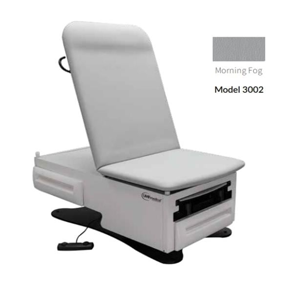 FusionONE 3002 Exam Table/Chair Morning Fog 500lb Capacity