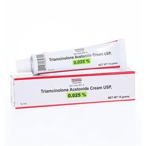 Triamcinolone Acetonide Topical Cream 0.025% Tube 15gm Each