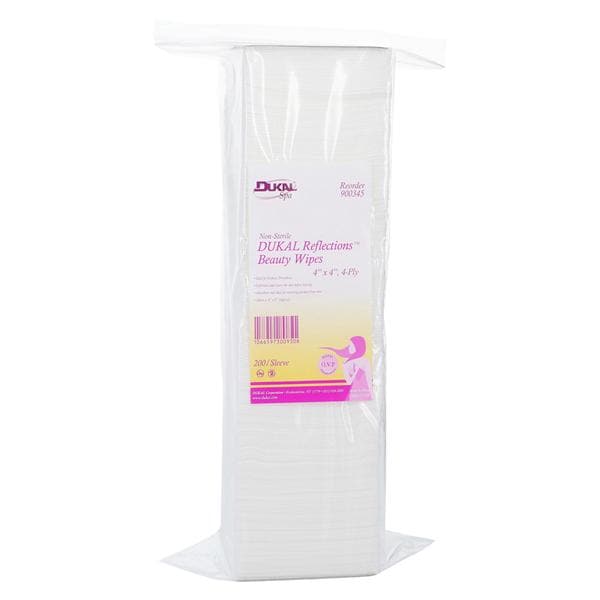 Reflections Esthetic Wipe Non-Woven Rayon/Poly Blended 4-Ply 200/Bg, 10 BG/CA