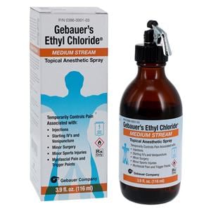 Ethyl Chloride Topical Spray Medium Stream Bottle 3.9oz 12/Ca