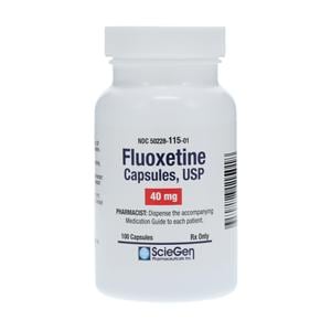 Fluoxetine HCl Capsules 40mg Bottle 100/Bt