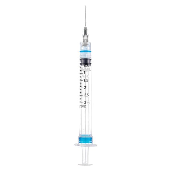 Needle/ Syringe 1mL _ Safety 25/Bx, 40 BX/CA