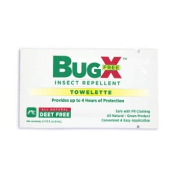 BugX Insect Repellent Wipe 300/Bx