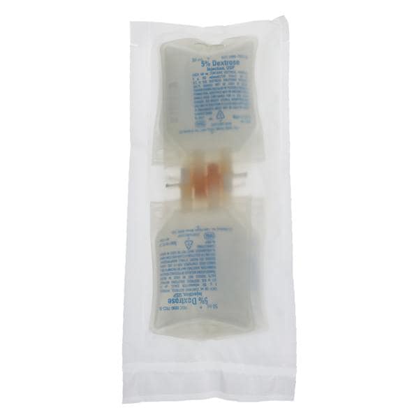 Irrigation Solution Dextrose 5%/Water 50mL Bag 80/Ca