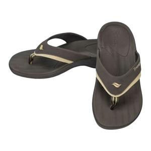 Powerstep Fusion Recovery Sandal Brown Men 10