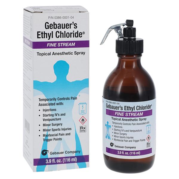 Ethyl Chloride Topical Spray Fine Stream Bottle 3.9oz Each