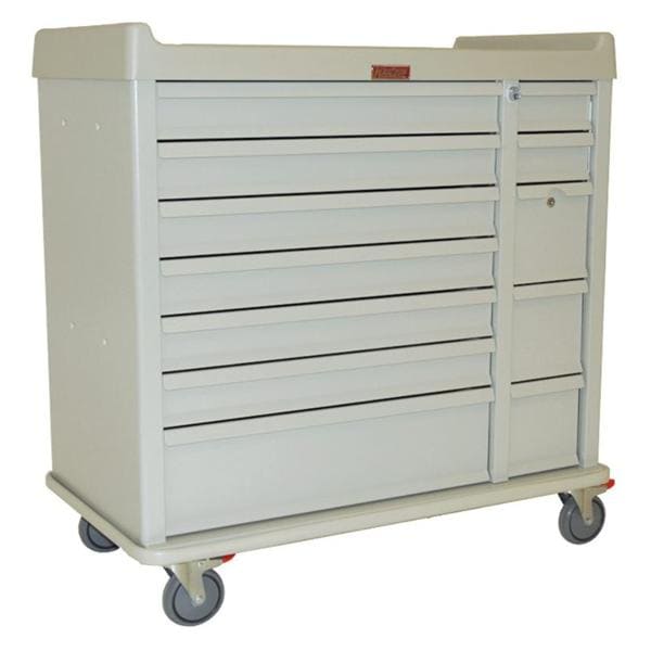 Medication Cart 5" Ball-Bearing Rubber Caster (12) Drawer