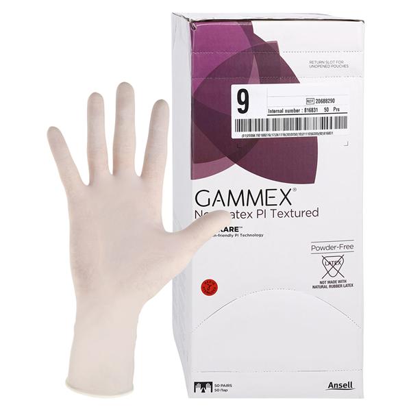 Gammex Polyisoprene Surgical Gloves 9 White, 4 BX/CA