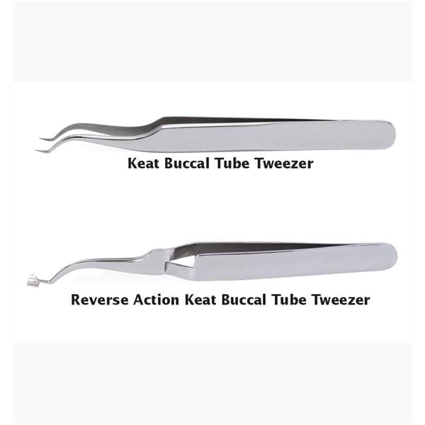 Falcon Orthodontic Instruments Tweezer Keat Buccal Tube Ea