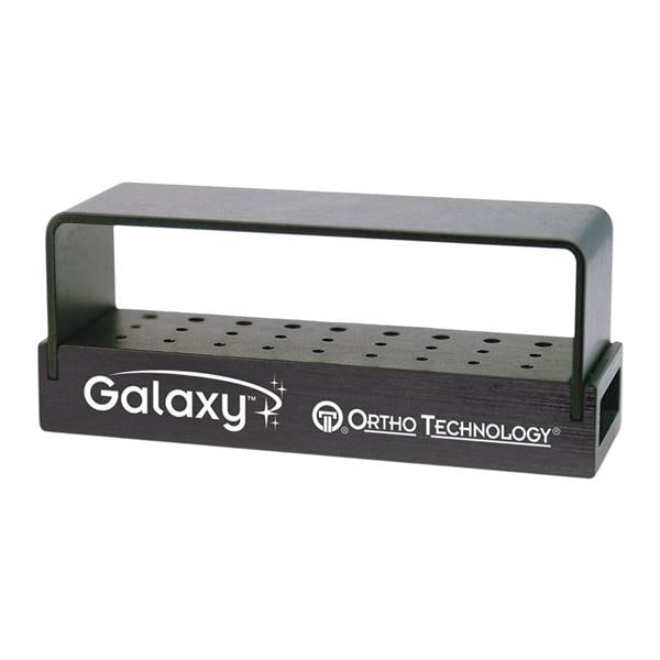 Galaxy Bur Block High Speed Anodized Aluminum 27 Hole Black Ea