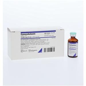 Cyanocobalamin B-12 Injection MDV 10mL 10/Package