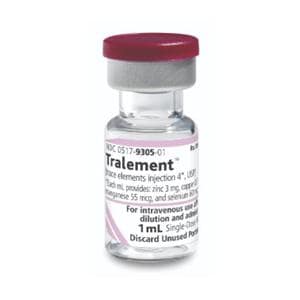 Tralement Injection SDV 1mL 25/Package