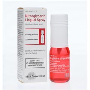 Nitroglycerin 400mcg Each