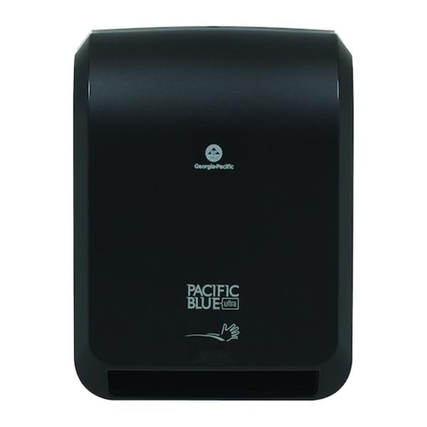 Pacific Blue Ultra Automatic Paper Towel Dispenser Black Plastic Ea