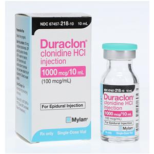 Duraclon Injection 100mcg/mL SDV 10mL Each