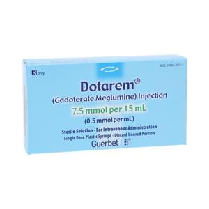 Dotarem Injection 0.5mmol/mL Prefilled Syringe 15mL 10/Ca