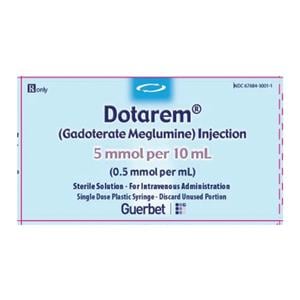 Dotarem Injection 0.5mmol/mL Prefilled Syringe 10mL 10/Ca