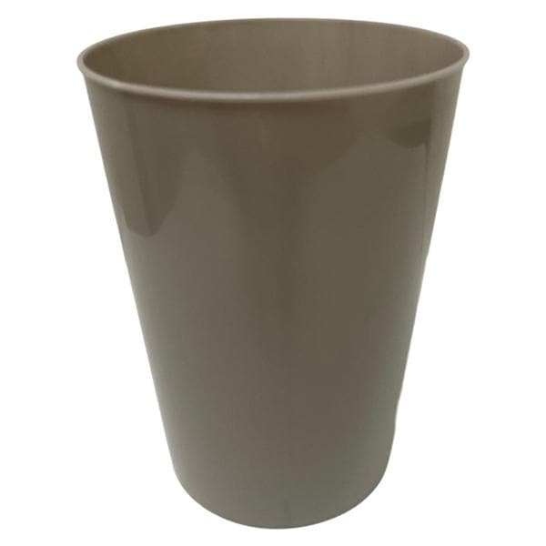 Drink Tumbler Round Plastic Gray 8oz