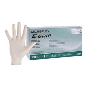 E-Grip Exam Gloves Large Natural Non-Sterile, 10 BX/CA