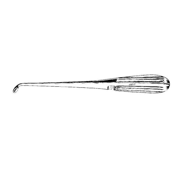 Bruns Surgical Curette 9" Stainless Steel Reusable Ea