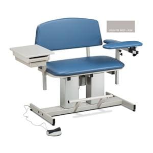 Power Series Blood Draw Chair Country Mist Steel Tube Frame Ea