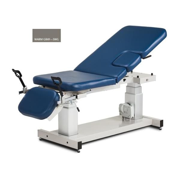 Imaging Table 76x27x21.5-37.5" Warm Gray 500lb Capacity Ea