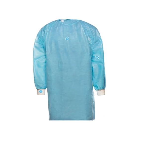 Isolation Gown One Size Blue 50/Ca