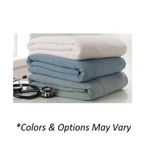 Soft-Fit Stretcher Sheet Blue 55% Cotton/45% Polyester 70x24x9