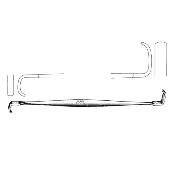 Ragnell Double Ended Retractor 6" Stainless Steel Reusable Ea