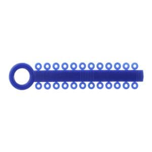 Power Sticks Ligature Ties Elastomeric 0.120 in Latex-Free Royal Blue 42/Pk