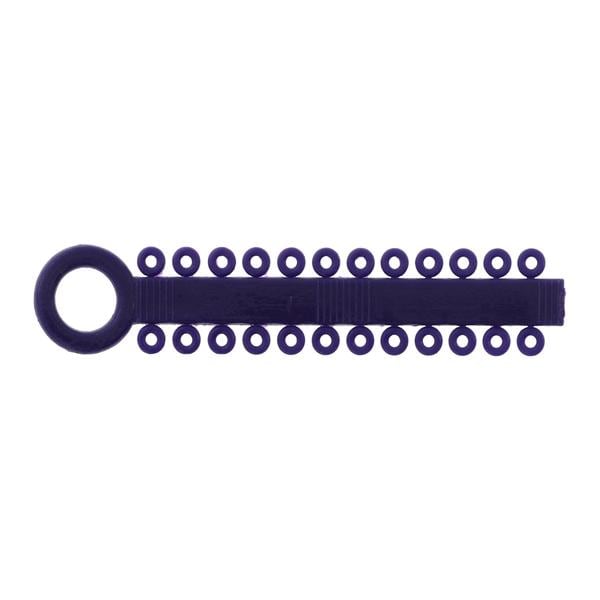 Power Sticks Ligature Ties Elastomeric 0.120 in Latex-Free Purple 42/Pk