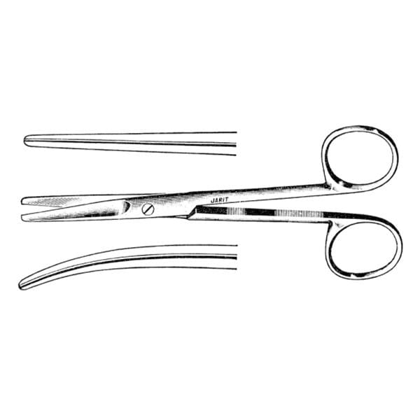 SuperCut Mayo Surgical Scissors Straight 5-3/4" Stainless Steel Reusable Ea