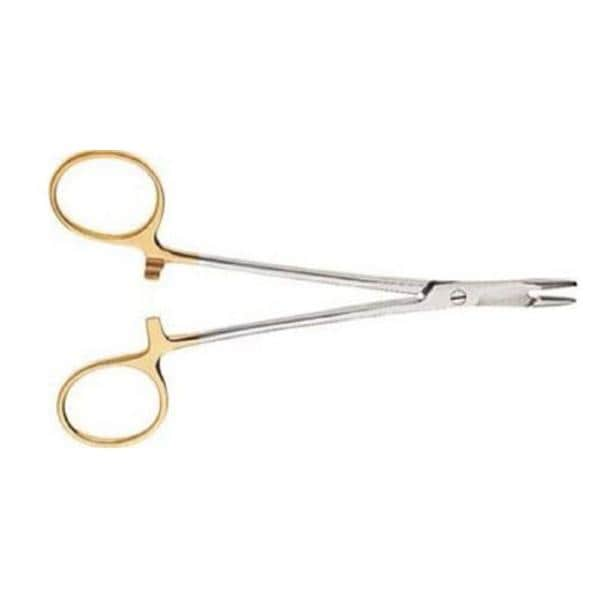 Olsen-Hegar Needle Holder 5-3/4" Stainless Steel/Tungsten Carbide Ea