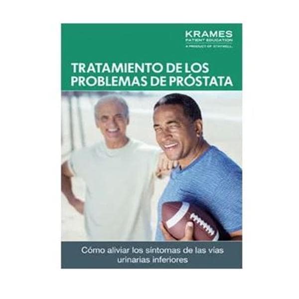 Treating Prostate Problems Informational Spanish Booklet Ea