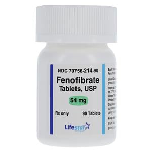 Fenofibrate 54mg 90/Bt