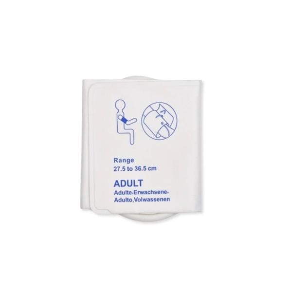 Blood Pressure Cuff White/Blue Not Made With Natural Rubber Latex For 10/Pk