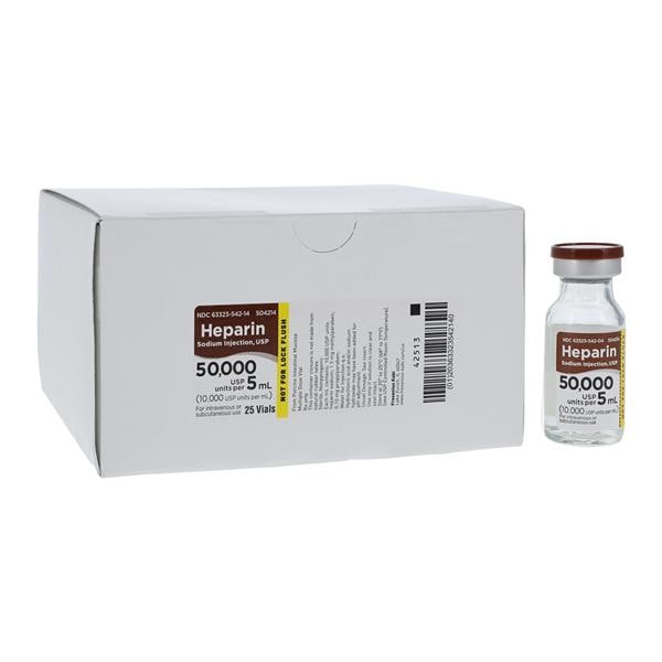 Heparin Sodium Injection 10,000U/mL MDV 5mL 25/Package