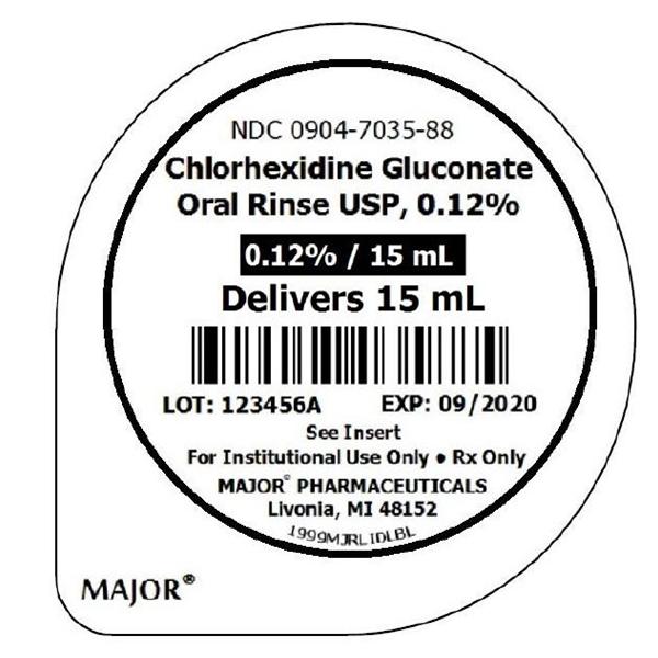 Oral Rinse 15 mL 100/Ca