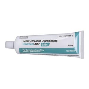 Betamethasone Dipropionate Topical Ointment 0.05% Tube 45gm Each