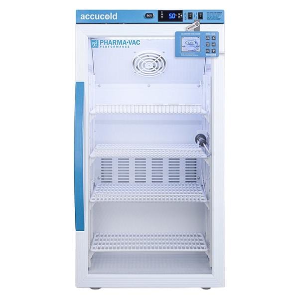 Accucold Performance Series Vaccine Refrigerator 3 Cu Ft Glass Door 2 to 8C Ea