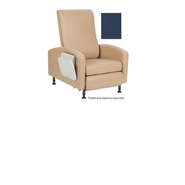 Vero Premium Series Recliner 350lb Capacity Jet Ea