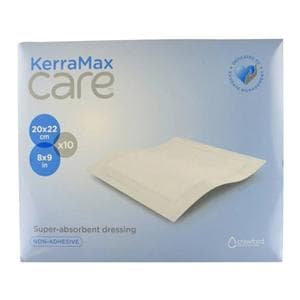 KerraMax Care Non-Woven Dressing 8x9" Absorbent, 38 CR/CA