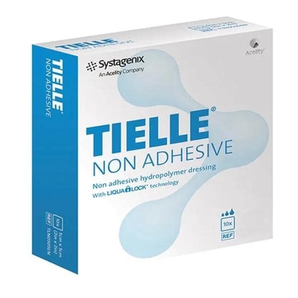 Tielle Hydropolymer Foam Dressing 8-1/4x1-5/8" Sterile Rectangle NAdh Tn