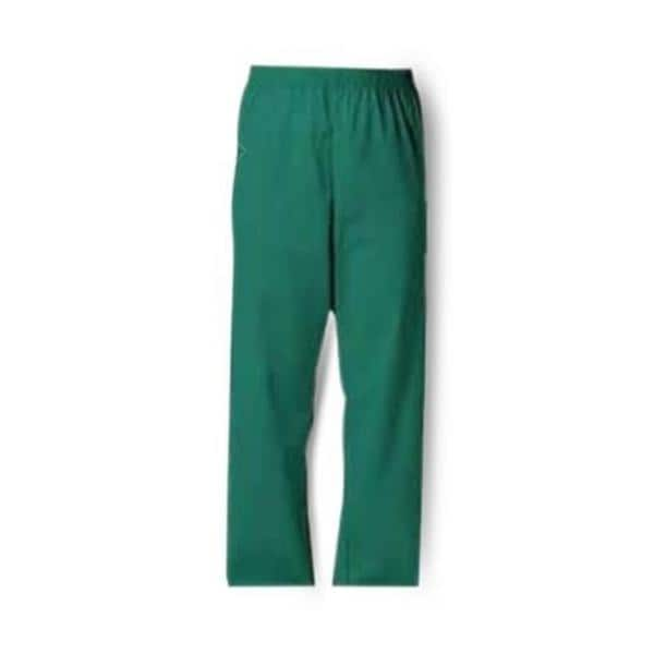 Scrub Pants 23-24" Waist Forest Green Pediatric Medium Disposable 50/Ca