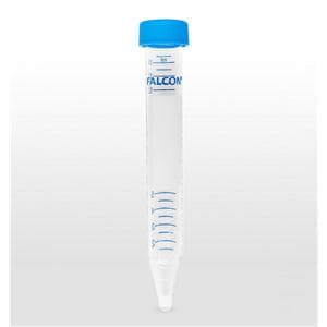 Falcon Centrifuge Tube Polystyrene 15mL Sterile 500/Ca