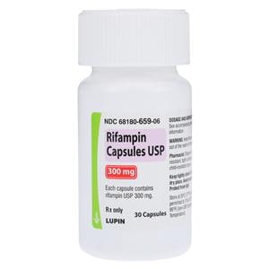 Rifampin Capsules 300mg Bottle 30/Bt