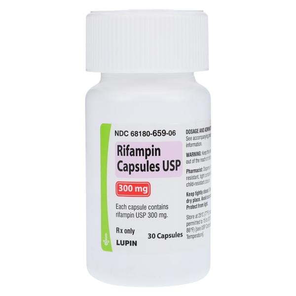 Rifampin Capsules 300mg Bottle 30/Bt