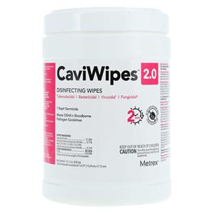 CaviWipes 2.0 Surface Disinfectant Large Canister 160/Cn