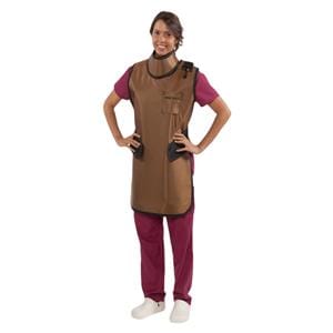 Easy Wrap Apron Hunter Green 25x40" With Thyroid Collar Ea